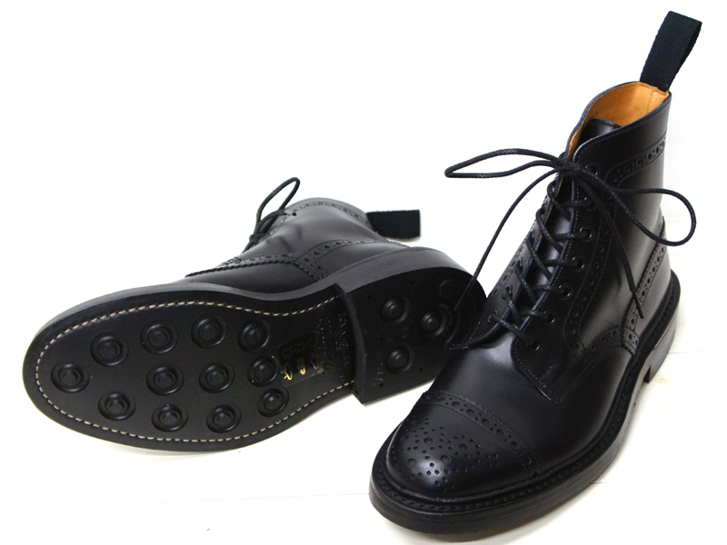 Tricker's(トリッカーズ)キャップトゥ ブローグブーツ(ダイナイト
