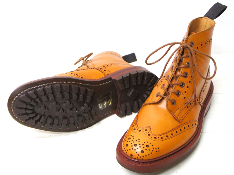 英国製 カントリーブーツ Tricker’s 25.5 トリッカーズ JJ393